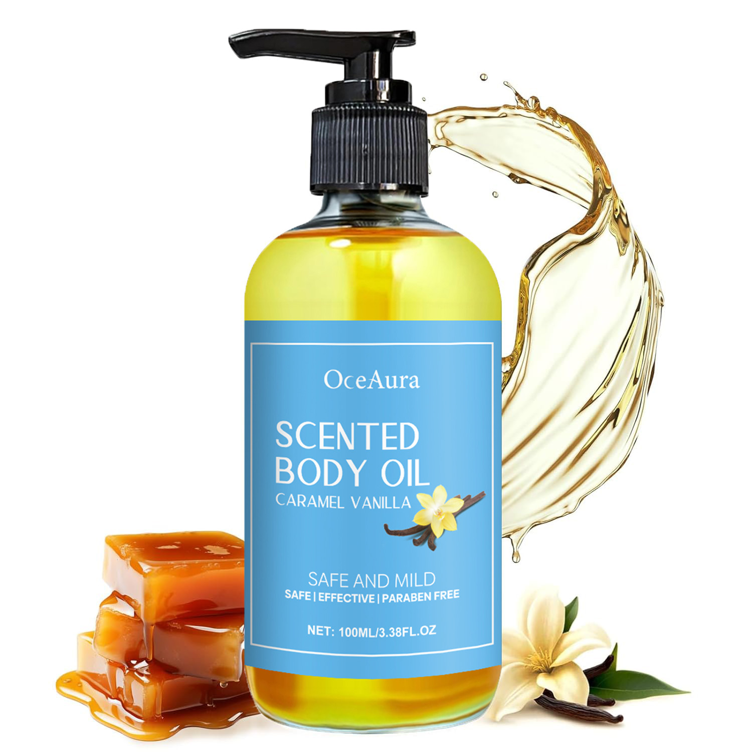 Luxury Skincare Aesthetic - Magic Luxury Caramel Vanilla Body Massage