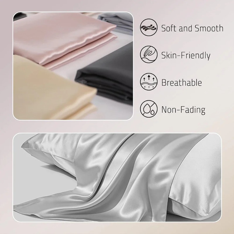 100% Mulberry Silk Pillowcase  - Luxury Skincare Gifts ulasan dan harga