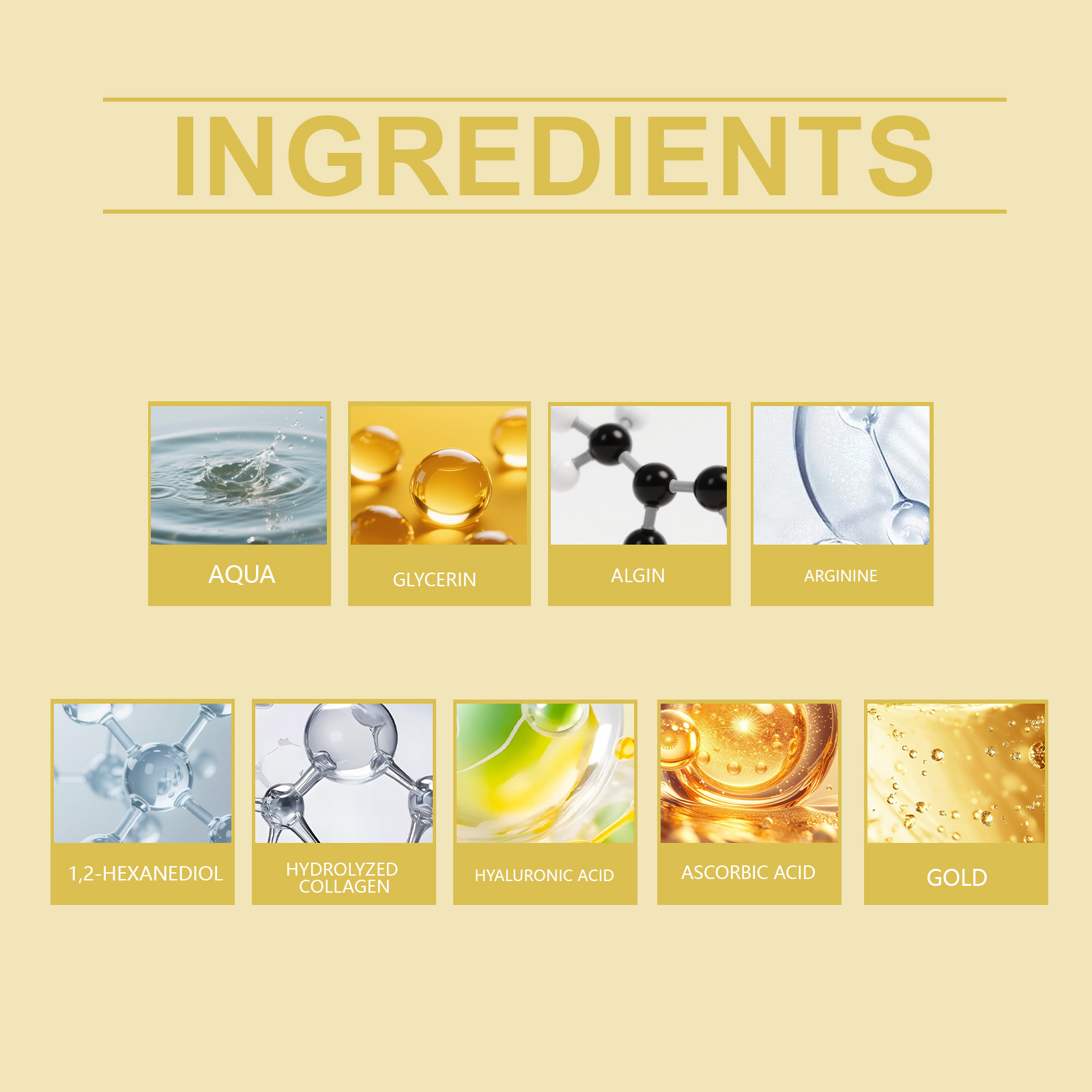 Moisturizing Repairing 24k Gol - Luxury Skincare Serum ulasan dan harga