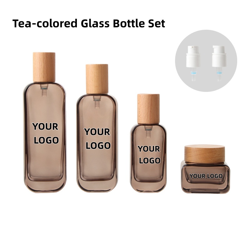 【Logo Custom】1Pcs Luxury Flat  - Luxury Skincare Serum ulasan dan harga