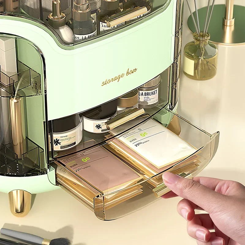 Cosmetics Storage Box Light Lu - Luxury Skincare Box ulasan dan harga