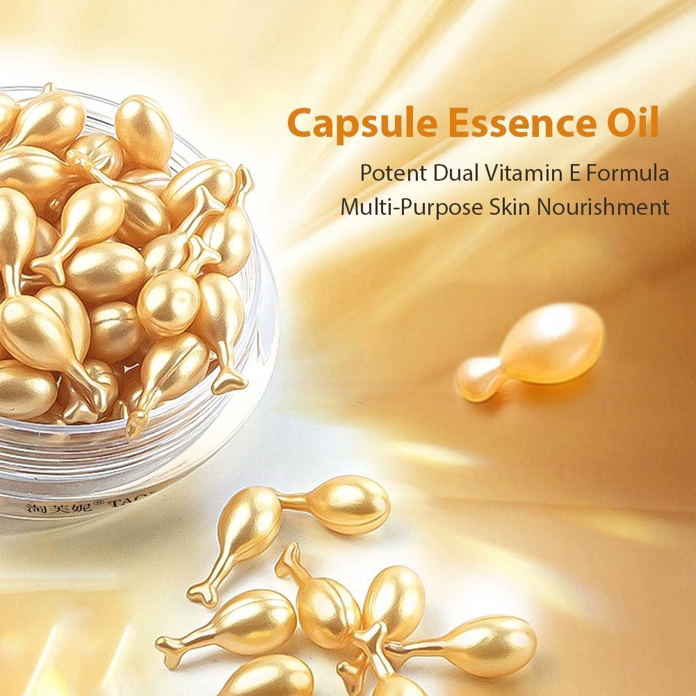 Vitamin E Face Serum Capsules  - Placenta Extract Serum ulasan dan harga