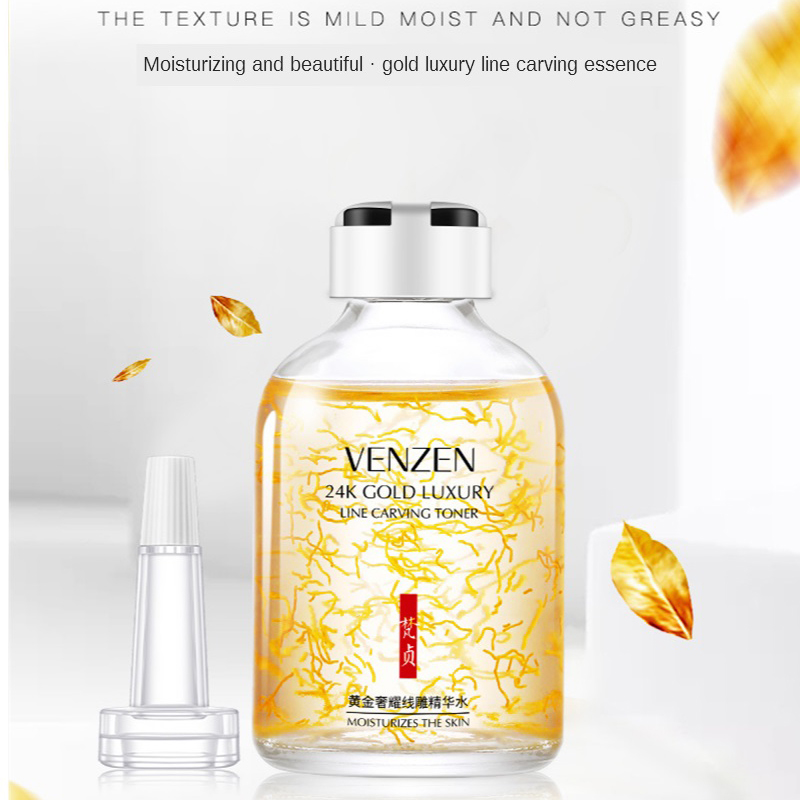 24K Gold Luxury Line Carving T - Luxury Skincare Serum ulasan dan harga