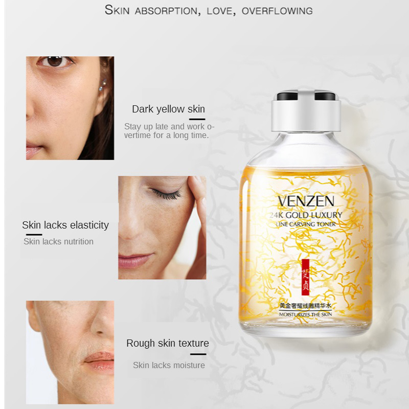 24K Gold Luxury Line Carving T - Luxury Skincare Serum ulasan dan harga