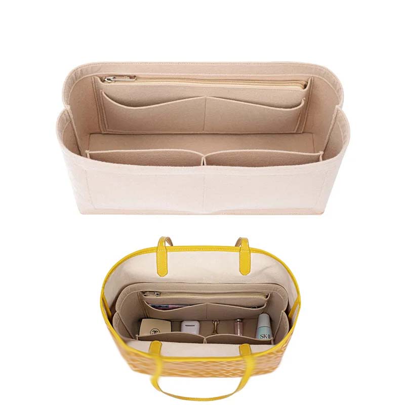 Felt Insert Bag Cosmetic Organ - Luxury Skincare Box ulasan dan harga