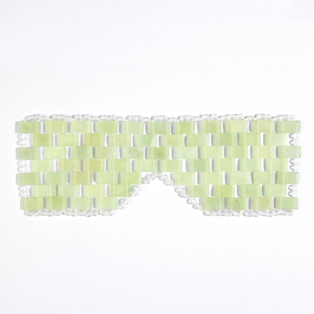 Hand Woven Xiu Jade Eye Mask N - Luxury Skincare Tools ulasan dan harga